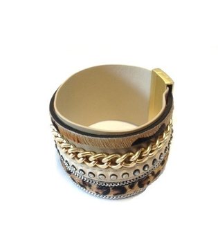 Luksus Ibiza Look Armbånd Tiger (1 stk)