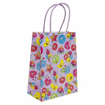Smiley Gaveposer i Papir - 16x9x22 cm (12 stk)