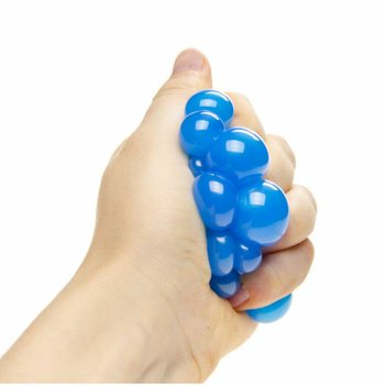 SQUISHY-BALL - Diameter: 5 CM - MIX STERKE FARGER I DISPLAY (24 stk.)