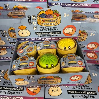 RAGE - Squishy Bun Dumplings STORE - ONE SET PU FOAM SQUISHY EDITION (12 stk.)