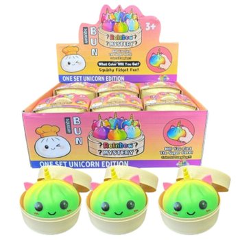 RAGE - Squishy Bun Dumplings STORE - UNICORN EDITION (8,5 x 8,5 x 7,5 cm) (12 stk.)