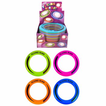 Flyvende Ring / Frisbee &Oslash; 25 cm - I Display (24 stk.)