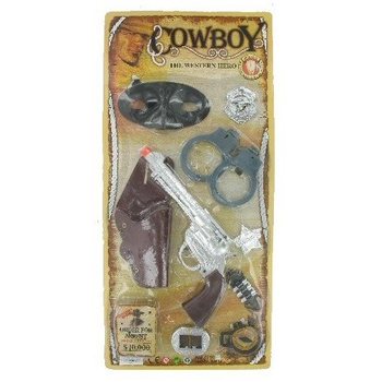 Stort Cowboysett på Kort (6 stk.)