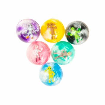 Hoppeballer Space / Verdensrommet &Oslash; 4,5 cm (12 stk.)