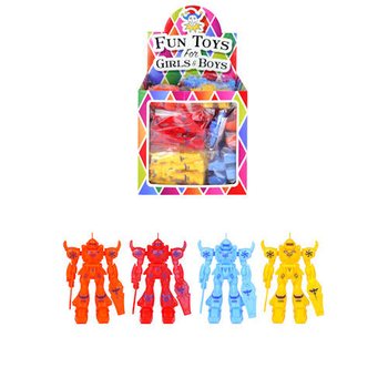 TRANSFORMERS-roboter for Fiskedam i Display (24 stk.)
