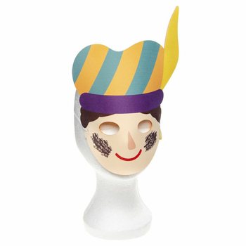 SINTERKLAAS - SINT & PIET SKUMMASKER (48 stk.)