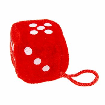 Plysjterninger - Miksede Farger 4,5 x 4,5 cm (24 stk.)