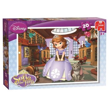 JUMBO DISNEY SOFIA DEN FØRSTE PUSLESPILL I BIBLIOTEKET 20 BRIKKER (5stk.)