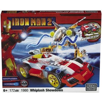 MEGA BLOKS Iron Man 2 Whiplash Showdown Lekesett - 1980