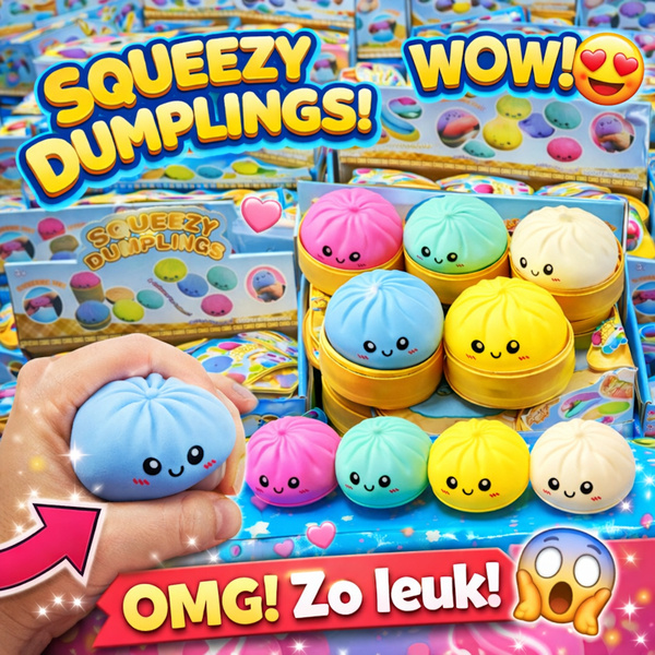 RAGE - Dumplings Bun Squishy - Klemmeleke