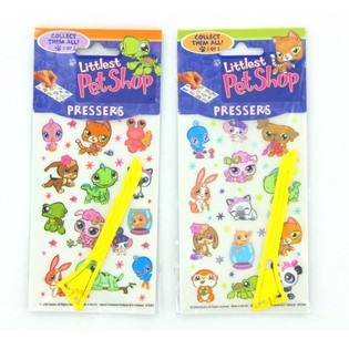 Littlest Pet Shop Gni-over-merker / Klistremerker (24 stk.)
