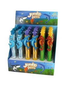 JUMBO FISKEPENN I DISPLAY (24 stk.)