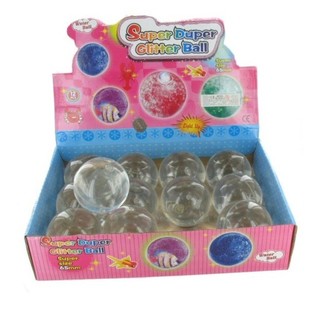 Glittersprettball i Display (12 stk.)