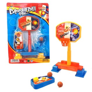 Mini-basketballspill på kort (6 stk.)