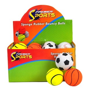 Sport Spretteballer i Display (24 stk.)