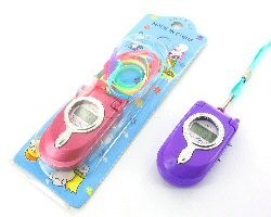 Hengende LCD-klokke Mobiltelefon-Form (24 stk)