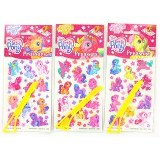 MY LITTLE PONY GNIKKEBILDER / STICKERS (24 stk.)