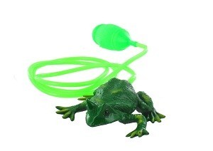 Hoppende Frosk med Luftpumpe (24 stk.)