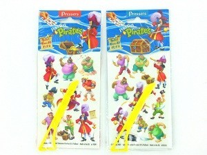 DISNEY PETER PAN GNUMERKER / KLISTREMERKER (24 stk.)