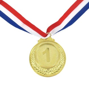 GULLMEDALJE - MODELL 1 (10 stk.)