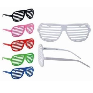 SHUTTER SHADES BRILLER - MIX FARGER (27 stk.)