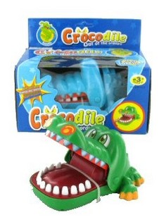 KROKODILLE SPILL (2 stk.)