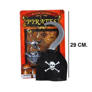 PIRATSETT - BLACK STORM (6 stk.)