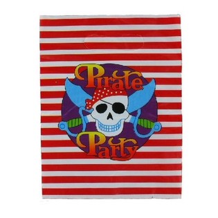 10 Bursdagsposer - Pirate Party (6 sett)