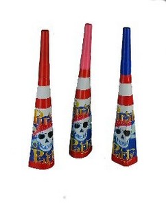 6 BURSDAGSTUTER - "PIRATE PARTY" (6 sett)