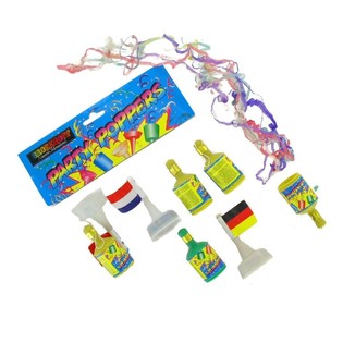 Konfetti Party Poppers (11x5 stk.)