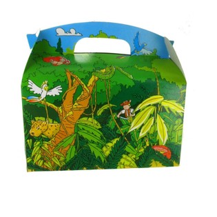 Menyboks for Barn - SAFARI (50 stk.)