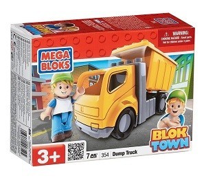 Mega Bloks Blok Town Tippbil - 354 (2 stk)