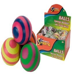 Spretteballer i Display (24 stk.)