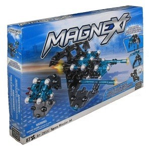 MEGABLOKS MAGNEXT SPACE MISSION JET - 29332 Magnetisk Byggesett