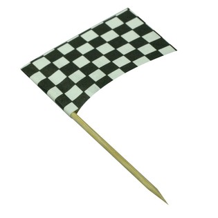 SM&Aring; RACINGFLAGG COCKTAILPINNER (135 stk.)