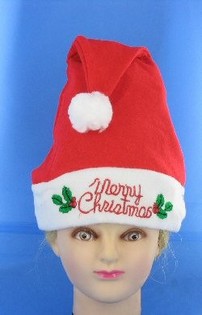 LYSENDE NISSELUE MED "MERRY CHRISTMAS" (12 stk.)