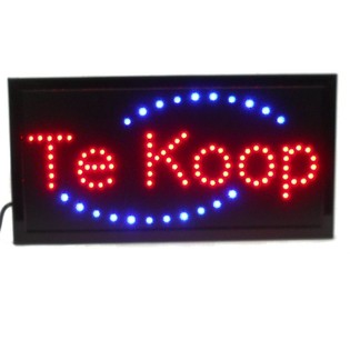 LED REKLAMESKILT - TIL SALGS