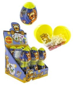 Tiger Overraskelsesegg med Godteri (18 stk.)