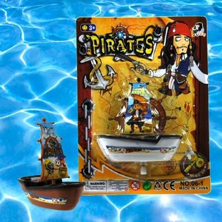 LITEN PIRATB&Aring;T (12 stk.)