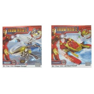 MEGABLOKS Iron Man 2 Kjøretøy og Figur