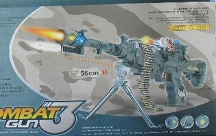 Combat Leket&oslash;ysmaskingev&aelig;r - 56 cm