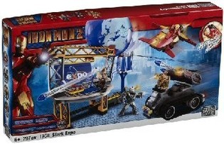MEGABLOKS IRON MAN 2 STARK EXPO LEKESETT