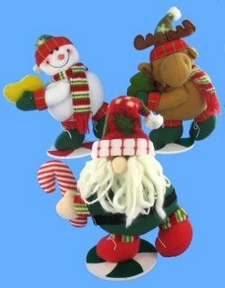Luksus Julefigurer på Stativ (4 stk.)