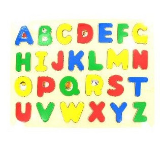 Trepuslespill ABCD (6 stk.)