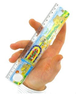 Linjal med Tålmodighetsspill (60 stk.)