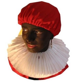 Piet Beret + Hvit Krage (12 stk.)