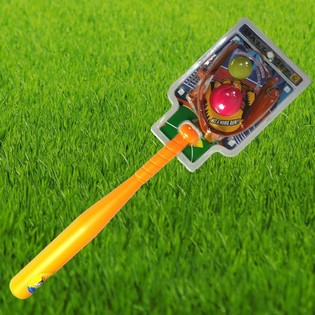 Baseballtre med ball og hanske (6 stk.)