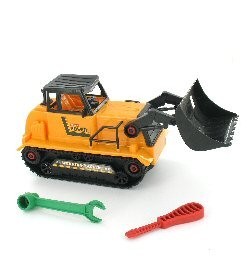 Byggebulldoser DIY (4 stk.)