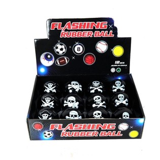 PIRAT-SPRETTBALL UTEN LYS I DISPLAY (12 stk.)