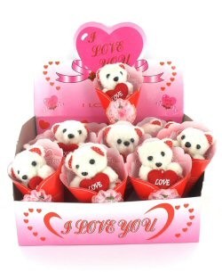I LOVE YOU BAMSE I DISPLAY (12 stk.)